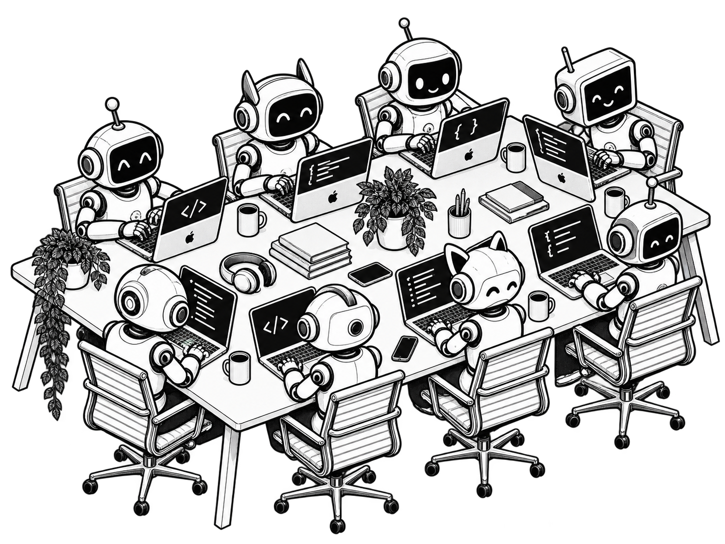 Agents working in parallel